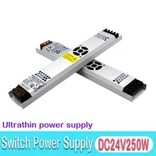 Ультратонкий источник питания постоянного тока 24 В 100 Вт 120 Вт 150 Вт 200 Вт 250 Вт 300 Вт 350 Вт 400 Вт трансформаторы переменного тока в постоянный ток 24В SMPS для светодиодной лампы