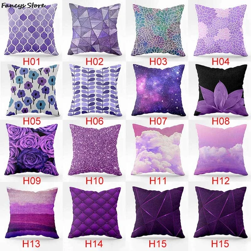 45*45 Simple Single-sided Printing Pillowcase for Sofa Car Decoration Family Luxury Polyester Soft Ornament decorative cushion,throw pillow,cushion cover