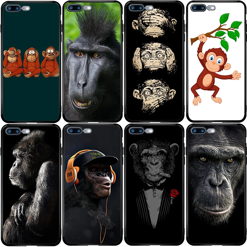 Phone Case for Samsung Note 8 9 10 S6 S7 S8 S9 S10E S11 S20 Ultra Lite Plus Edge Pro Обезьяна горилла обезьяна