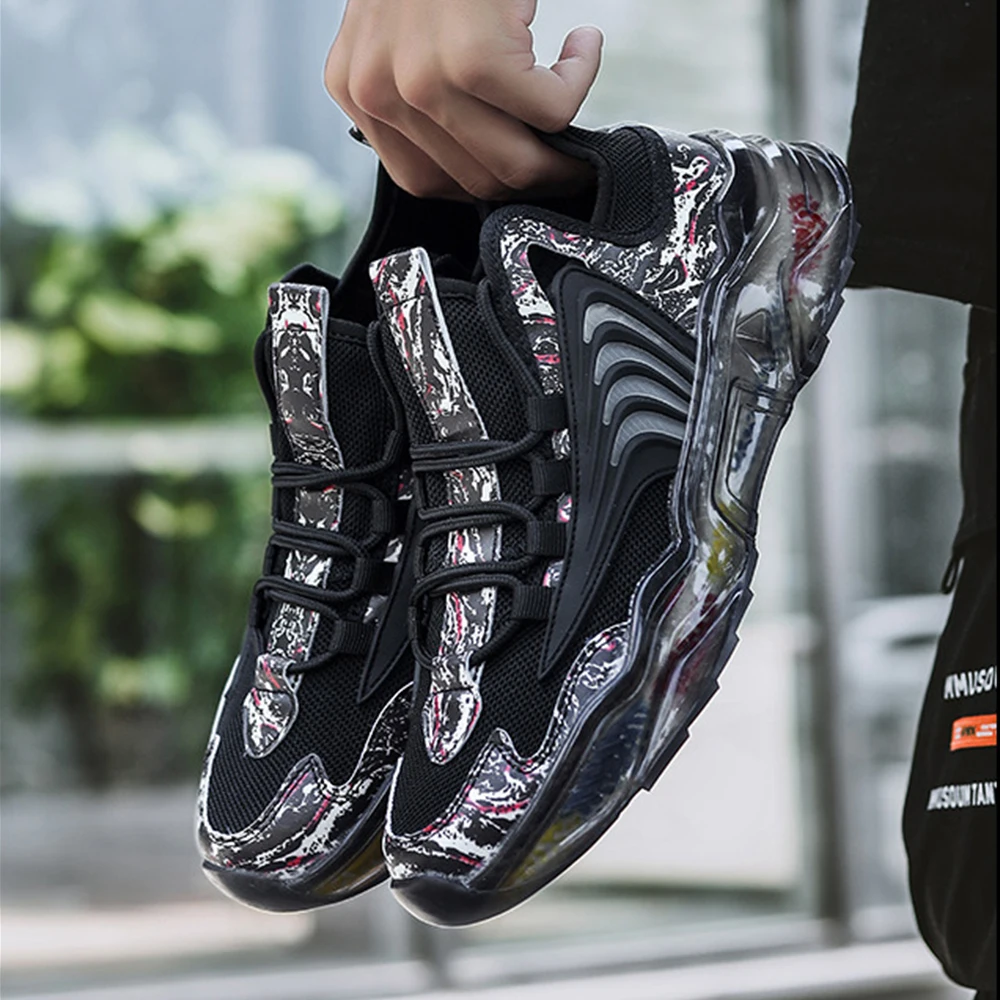 

Men's sports running shoes 2021 new autumn breathable casual shoes lightweight mesh non-slip wear-resistant men's shoes