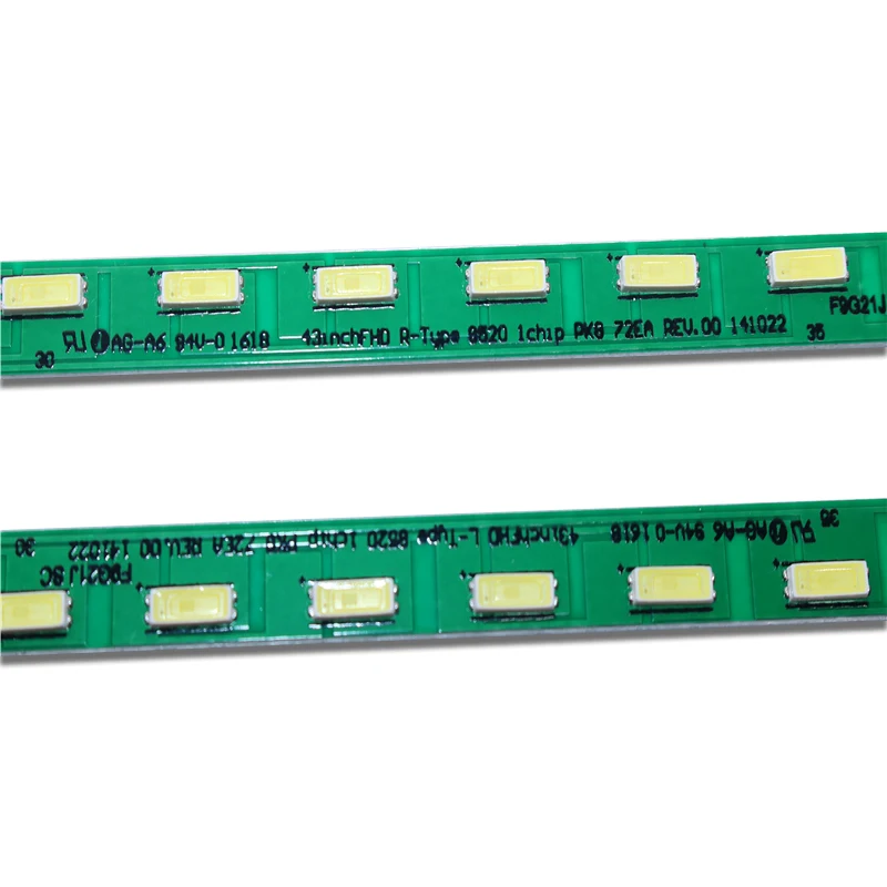 Led Strip Conjunto para lg 36led 47cm 43in Fhd r tipo l 43in Fhd r tipo l 36led Novo Pcs por Conjunto - Imagem 4