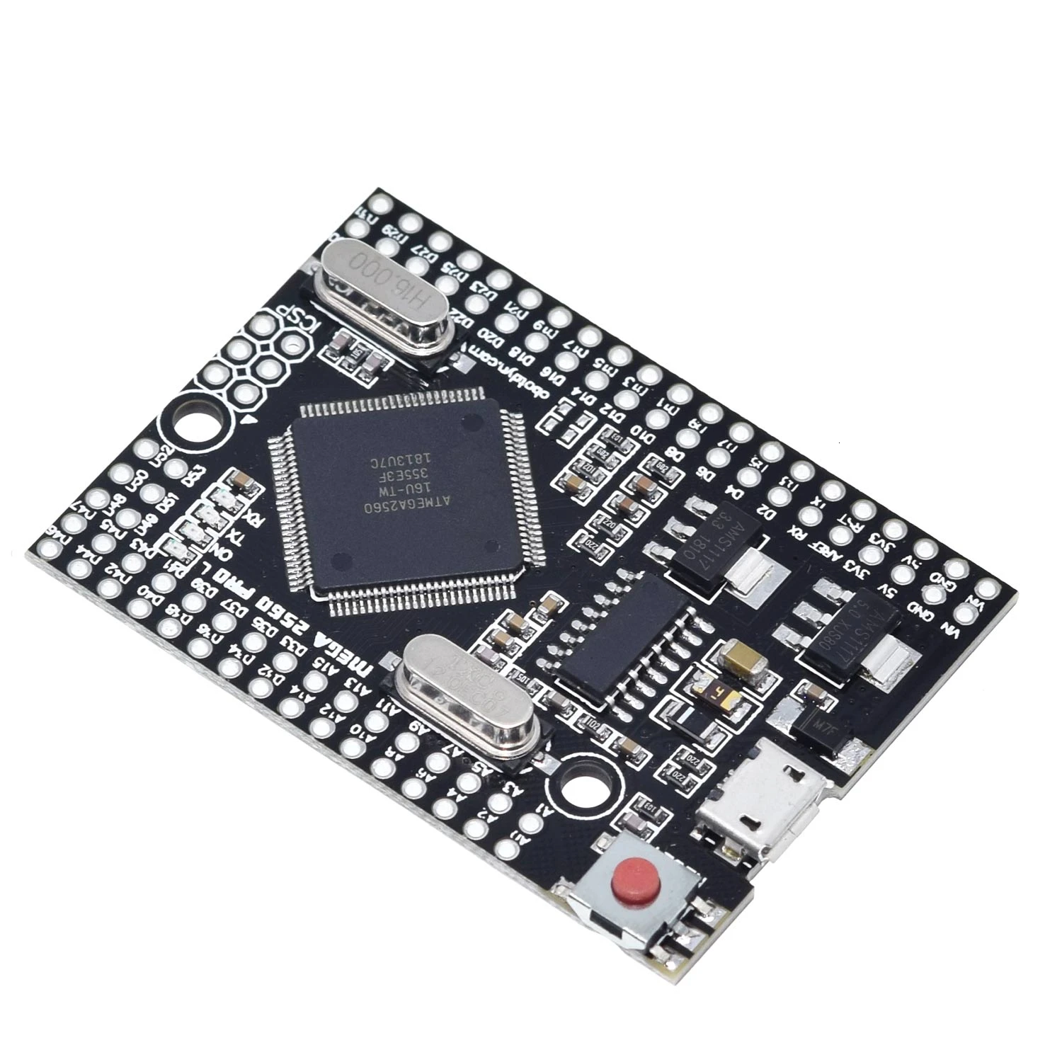 TZT Mega2560 PRO MINI 5V (встроенный) CH340G ATmega2560 16AU с штыревыми разъемами совместимыми arduino Mega