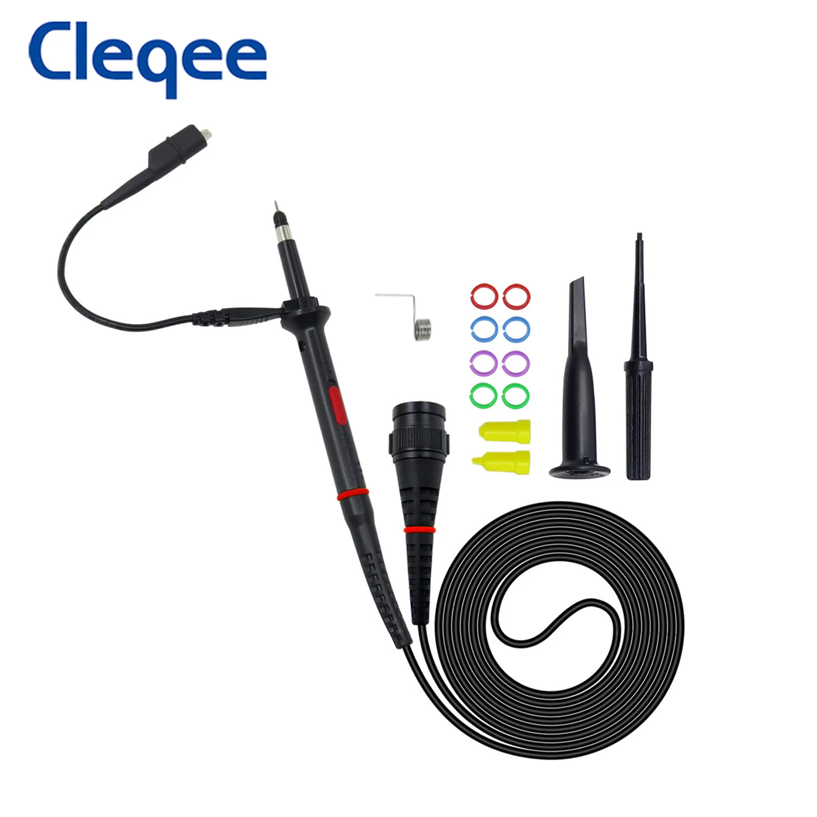 Cleqee P7100 100Mhz BNC Oscilloscope Probe X1/X10 Switchable