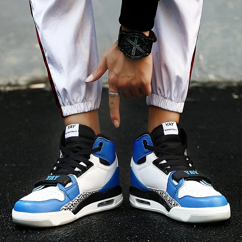 

Autumn men's high-top couple shoes tide shoes Air Force No. 1 sports basketball shoes aj312 three-in-one joint name