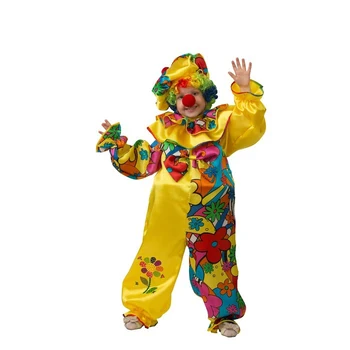 

Carnival costume "Fabulous clown", satin, size 26, height 104 cm