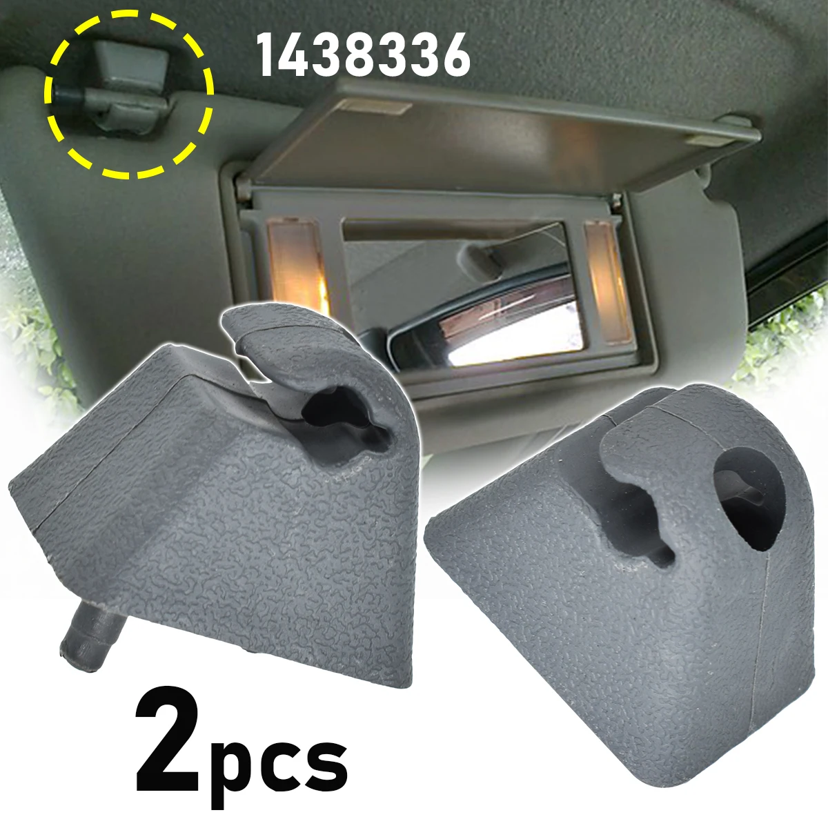 Clip Supporto Parasole Per Vauxhall Movano 1998-10 E Vivaro 2001-14 - OE 8200449006 - Foto 3