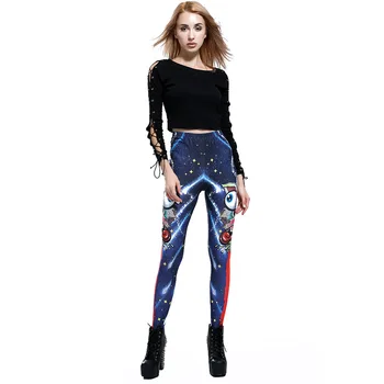 

Digital printing lady clothing for women sexy ladies sanding 9 leggings leggings