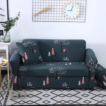 

SOFTBATFY Jungle Fawn Sofa Cover Elastic All-inclusive Couch Case for Different Shape Sofa L-Style Sofa Case Dropshipping