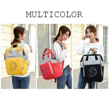 Сумка для подгузников большая вместительность многофункциональный легкий водонепроницаемый детский подгузник Двойной плечевой рюкзак сумка для мамы