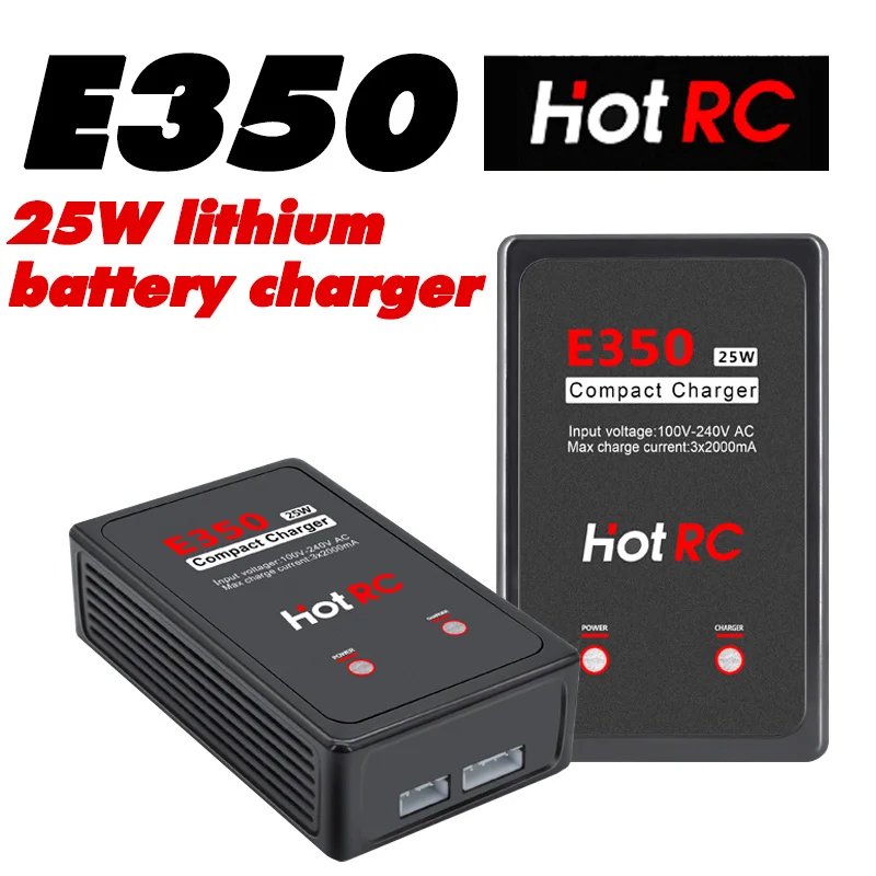 Горячая Распродажа RC E350 балансирующее зарядное устройство 2S 3S литиевая батарея 2