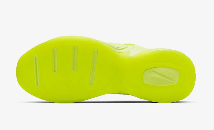 Nike M2k Tekno Мужские Кроссовки флуоресцентный зеленый тренд цвет уличная спортивная обувь CI5749 оригинальная аутентичная