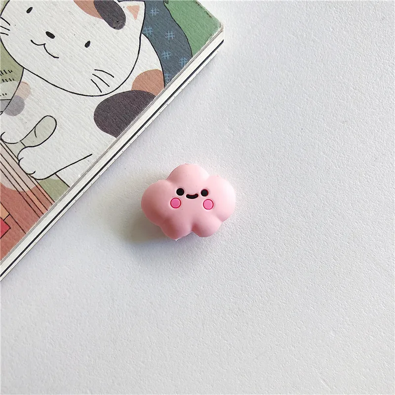 Защитный чехол для мобильного телефона с рисунком из мультфильма, usb-кабель для передачи данных, защита от трещин, Забавный портативный чехол для печенья - Цвет: 01