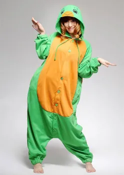 

2020 Adult Pajamas All in One Pyjama Animal Suits Cosplay Women Winter Garment Cute Cartoon Turtle Pajama Sets