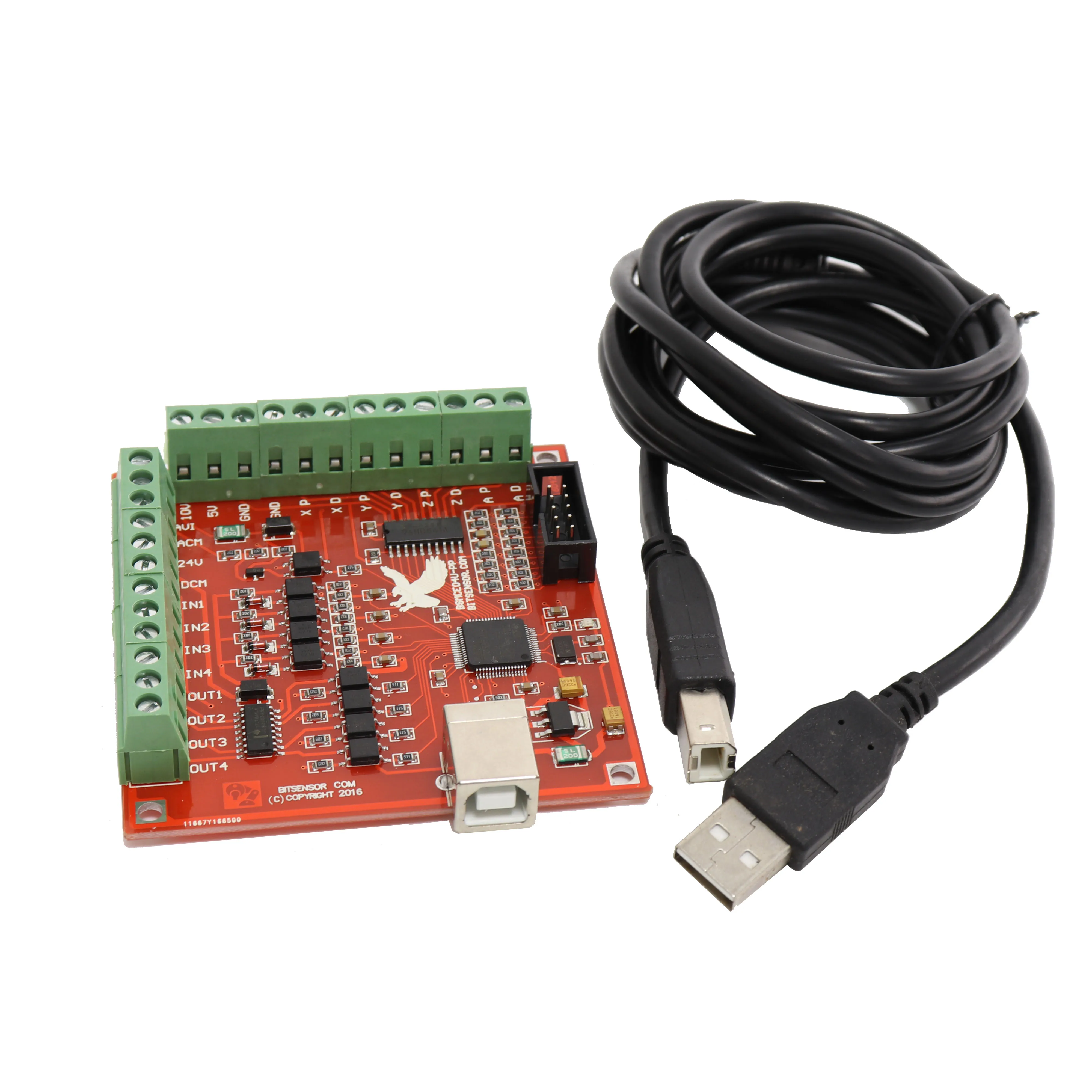 Бесплатная доставка ЧПУ USB SP MACH3 100 кГц коммутационная плата 3 оси Интерфейс