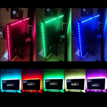

USB 24 Key LED Strip 5M RGB 2835 SMD Flexible Ribbon 300 LEDs Light 5M Tape Diode DC 5V Decoration Ribbon Led Lights