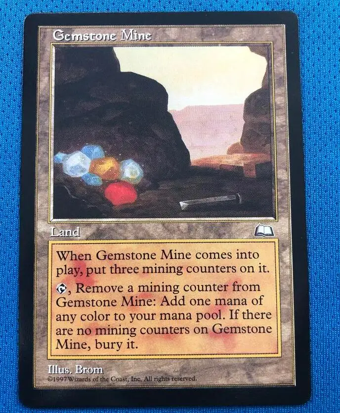 Gemstone Mine WL (Weatherlight) WTH magician ProxyKing 8 0 VIP прокси-карты для сбора каждой карты mg. | Спорт и