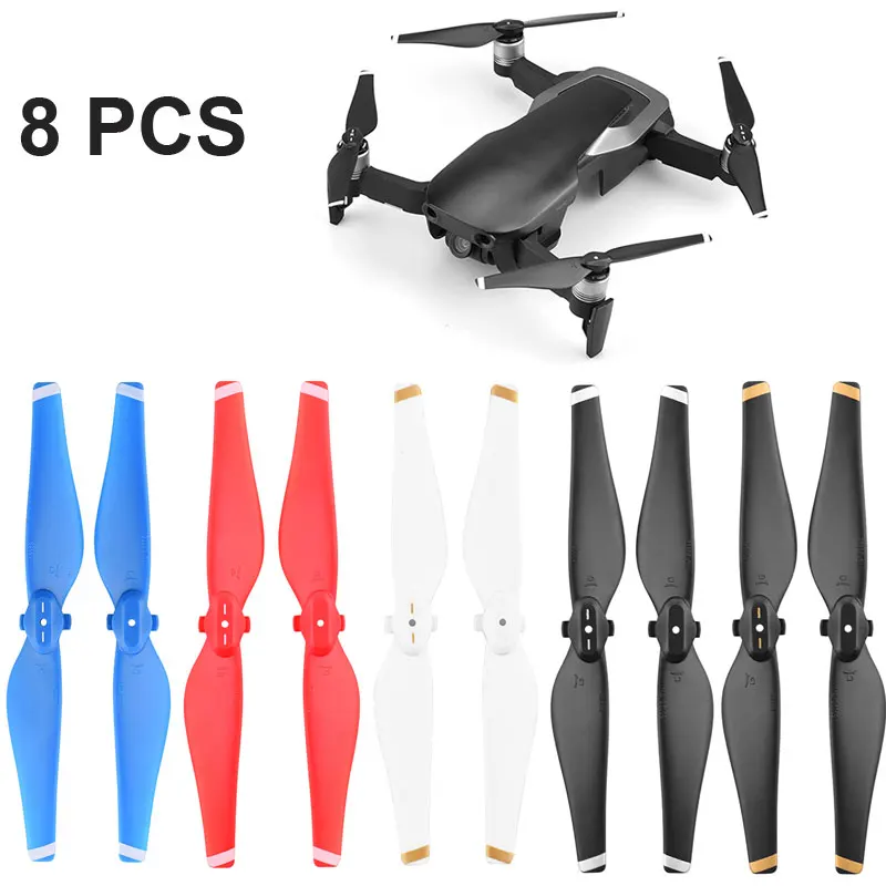 

8PCS 5332s Propellers for DJI Mavic Air Drone Quick Release Blade 5332 Props Replacement Accessory Spare Parts Red Blue White