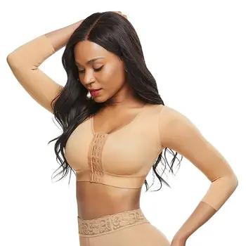 

Women Arm Shaper Vest Back Shoulder Corrector Humpback Posture Arm Control Fat Burner Slimming Underwear