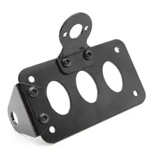 Мотоцикл боковое Крепление номерного знака кронштейн комплект для Harley Bobber Chopper