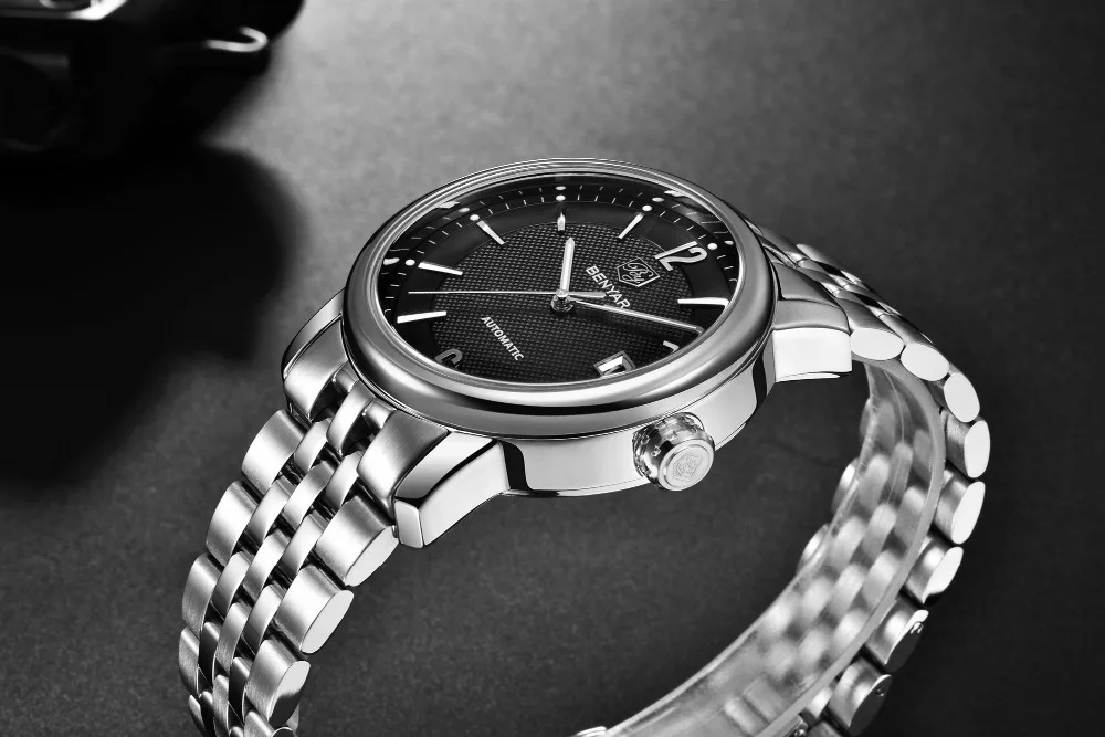 2020 New BENYAR Men's Mechanical Watch Casual Sports Men's Watch Waterproof Classic Luxury Mechanical Watch PAGANI