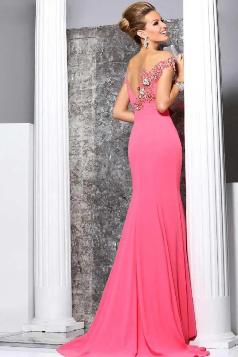 vestido de festa longo; robe de soiree Мода горячая распродажа платьев с длинными рукавами-крылышками Формальное вечернее платье с кружевной аппликацией платья для матери невесты