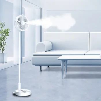 

Usb Eletric Fan Humidifying Hydration Water Spray Fan Desk Lamp Fan Floor Standing Fan Folding Fan Portable Floor Fan