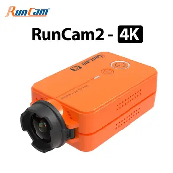 

RunCam2 4K Edition FPV Sports Action Camera RunCam 2 4k 49g WiFi Supported Camcorder Adjustable FOV, Orange RunCam2 4K