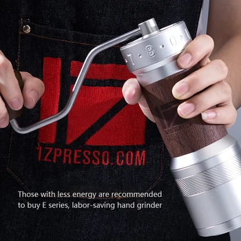 

1ZPRESSO k Series Manual Coffee Grinder Aluminum Burr Grinder Stainless Steel Adjustable Coffee Bean Mill Mini Bean Milling