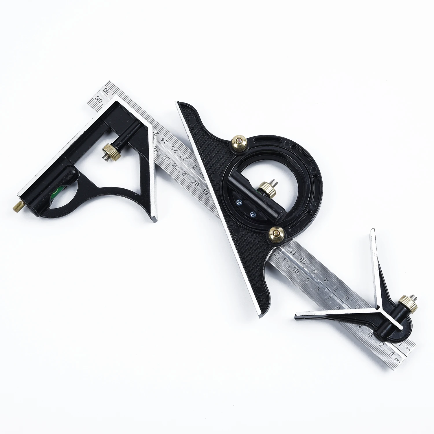 

12 Combination Square/Set Welding Gauge Square Protractor Center Head Rule 1*