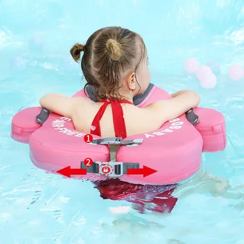 

UV-protection Pool Lifebuoy Baby Swim Float Swimming Ring Baby Floating No Need Inflatable Underarm Floats Cartoon Swim Trainer