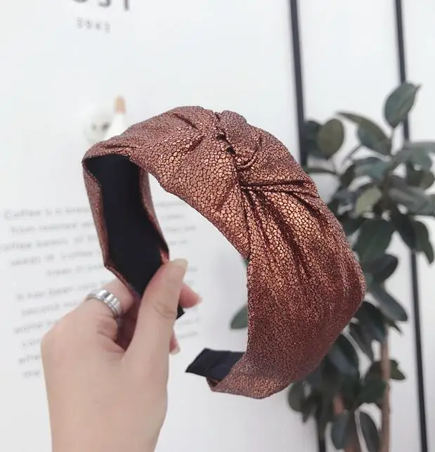 bronze hairband