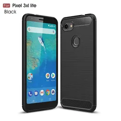 На Алиэкспресс купить чехол для смартфона carbon fiber cover 360 full protection phone case for google pixel 2 3 3xl 3a 3a 4 4a xl shockproof bumper cover case coque