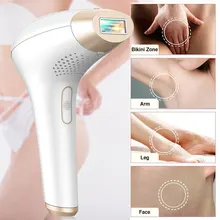 Омоложение кожи, Перманентная подстрижка лица, вспышка от акне, Электрический эффективный домашний прибор для удаления волос, устройство для удаления волос Depilador