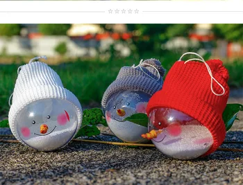 

100pcs 5cm Ball Clear Plastic Ball for Flower Preservation Container Candy Box Transparent Hollow Sphere Hanging Decor