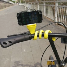 Гибкая селфи палка монопод штатив держатель для IPhone камера телефон автомобиль велосипед универсальный