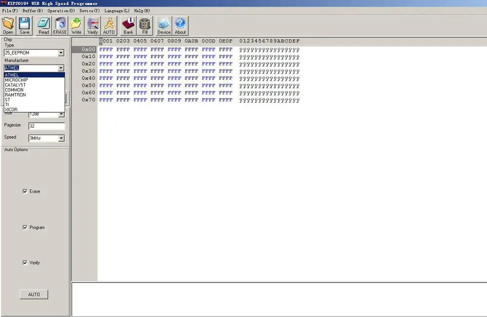 EZP2019 + высокоскоростной USB программатор SPI с поддержкой 24 25 93 EEPROM Flash Bios можно