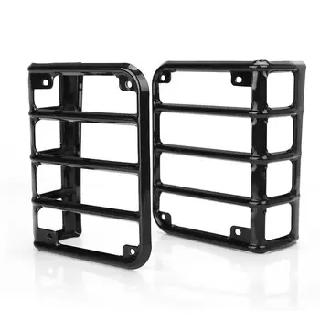 

New High Quality Steel Taillight Cover For Jeep Wrangler Easy to Install Protect Your Vehicle Taillamps
