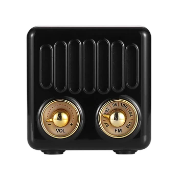 

R908 Bluetooth Speaker Radio Retro Mini Speaker Card Audio MP3 Player