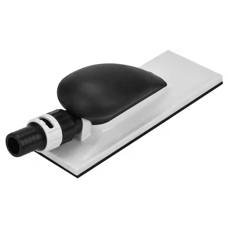 

1pc 200mm X 70mm Hand Sanding Block Hook Loop Sanding Pad Backing Plate for Vacuum Sander Polisher Hookit Dust Free Hand Block