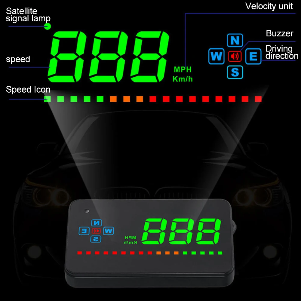  Elektronische Digitale Bequem Klar Intelligent Einfach Installieren Projektor HUD Head Up Universal