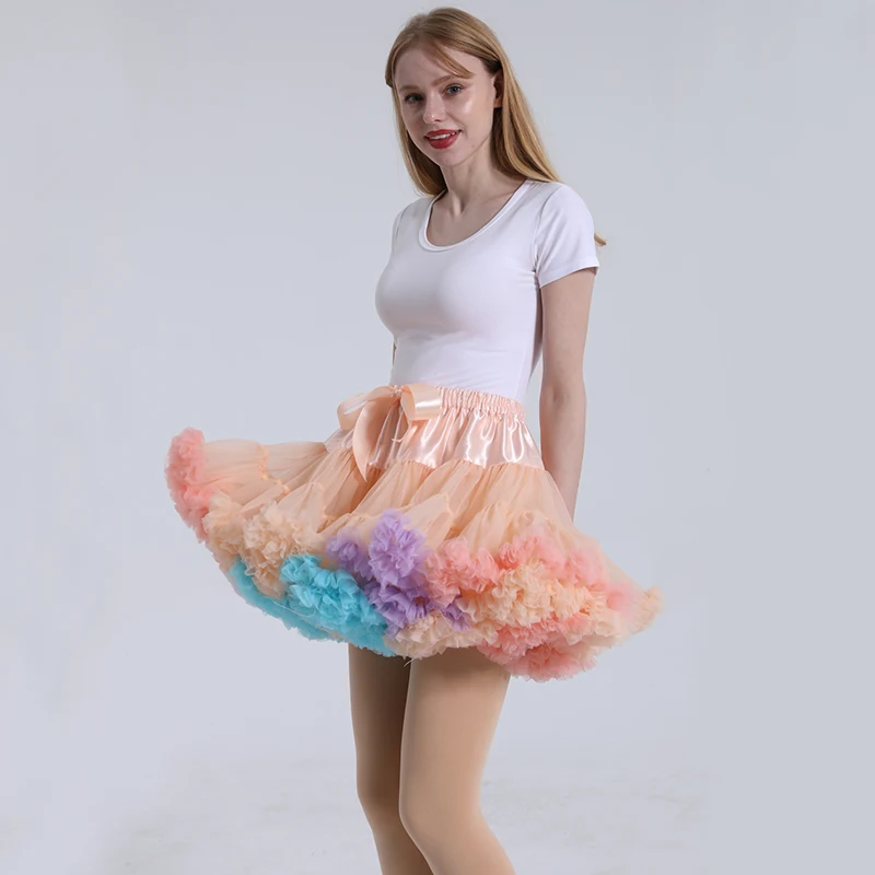 New Short Petticoat Crinoline Underskirt Tutu Dance Wedding Dress Skirt Slips 
