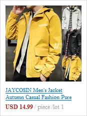 JAYCOSIN мужской осенний Повседневный модный лоскутный пуловер с капюшоном и карманом, спортивная верхняя одежда, повседневная верхняя одежда, ветровка, пальто#45