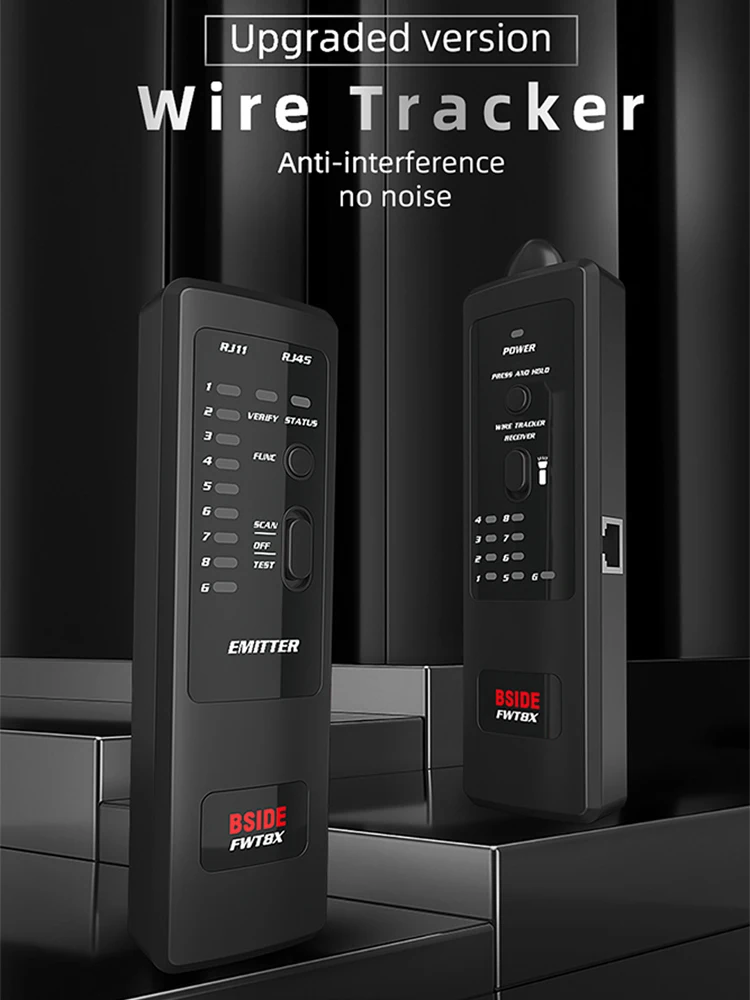 Generic Network Cable Tracker Detecteur Rj11/rj45 Lan