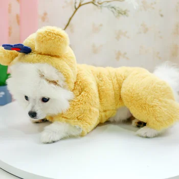 

Pet Cat Small Dog Puppy Cartoon Winter Costume Clothes for Halloween Christmas
