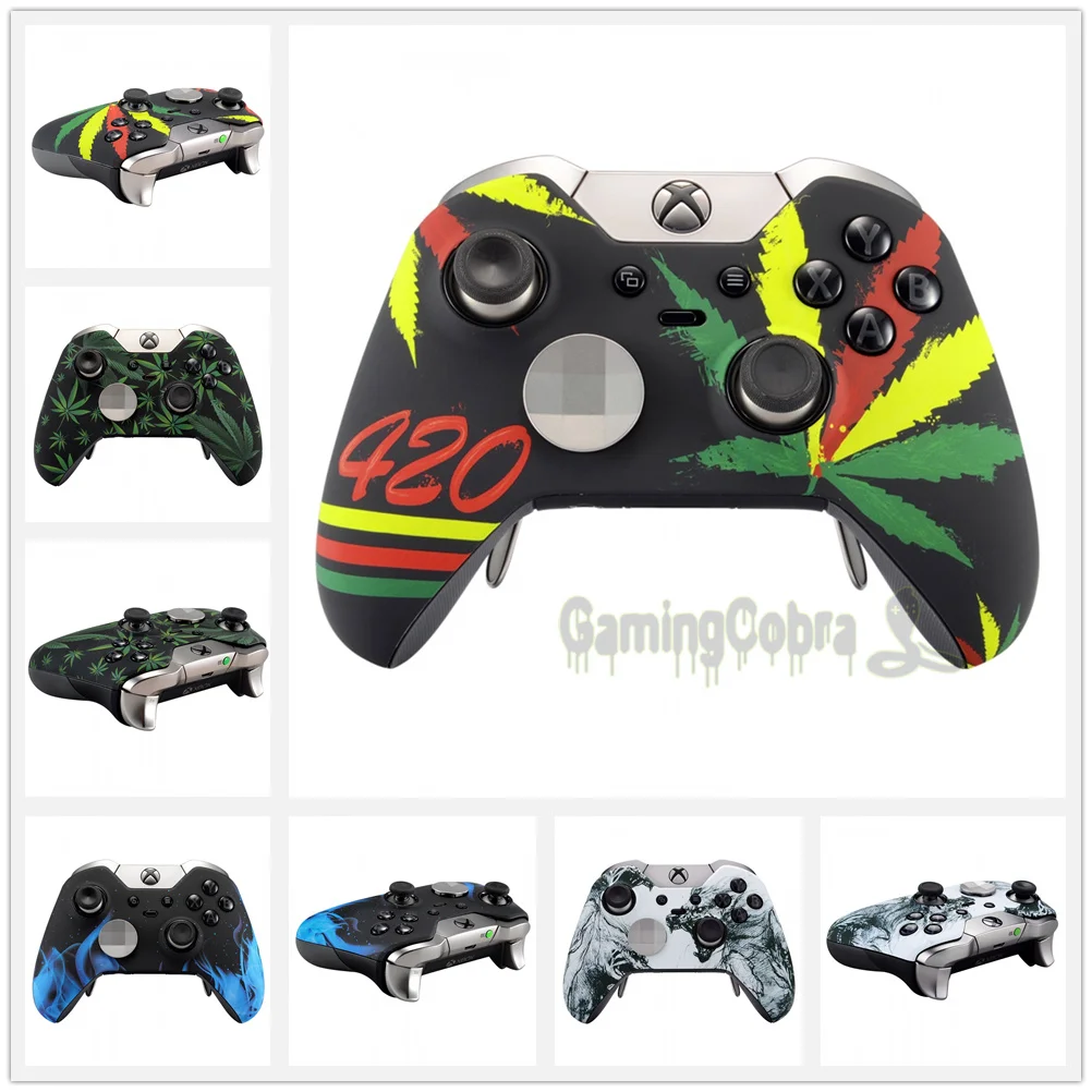 eXtremeRate Soft Touch Grip Pattern Front Housing Shell Faceplate for