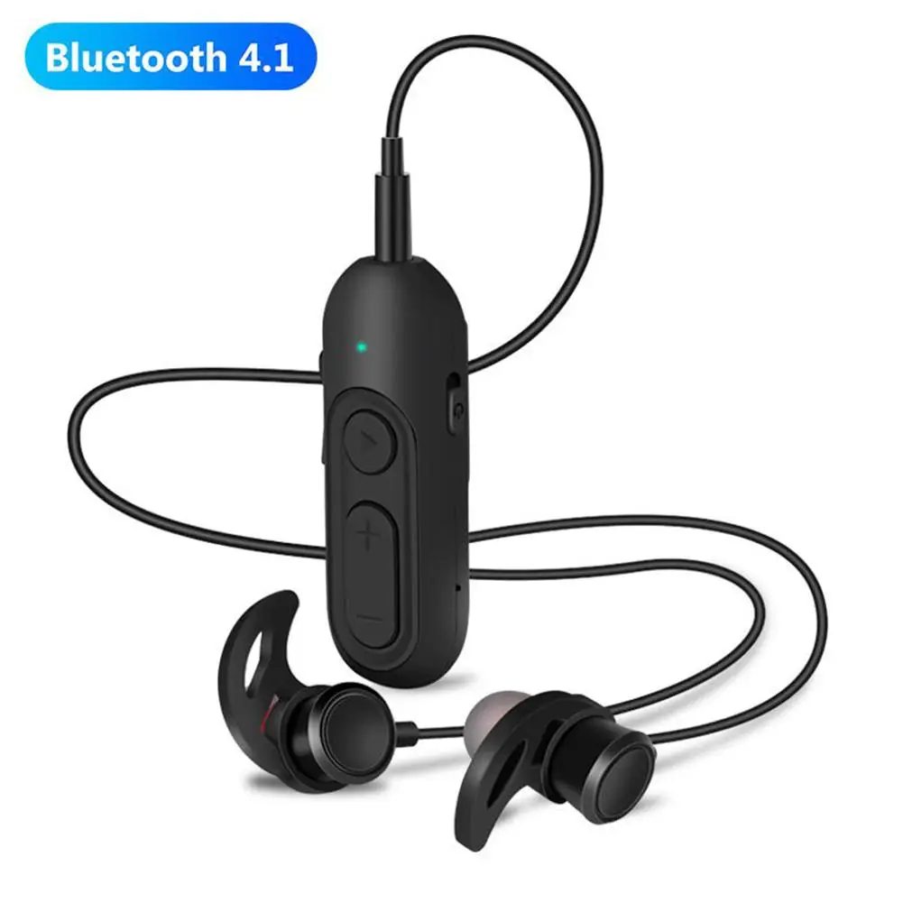 Lapel Clip Detachable In Ear Wireless Bluetooth 4 1 Earphone Stereo Headphone