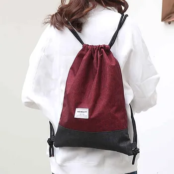 

Reuseful Backpacks Beach Bag Outdoor Fitness Sport Bag Bundle Pocket Unisex Drawstring Bag backpack women Backpack Tide Bag #g2