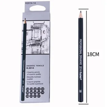 

14Pcs/ Set Sketch Pencil Drawing 6H-12B Art Tools Non-toxic For Artists Students