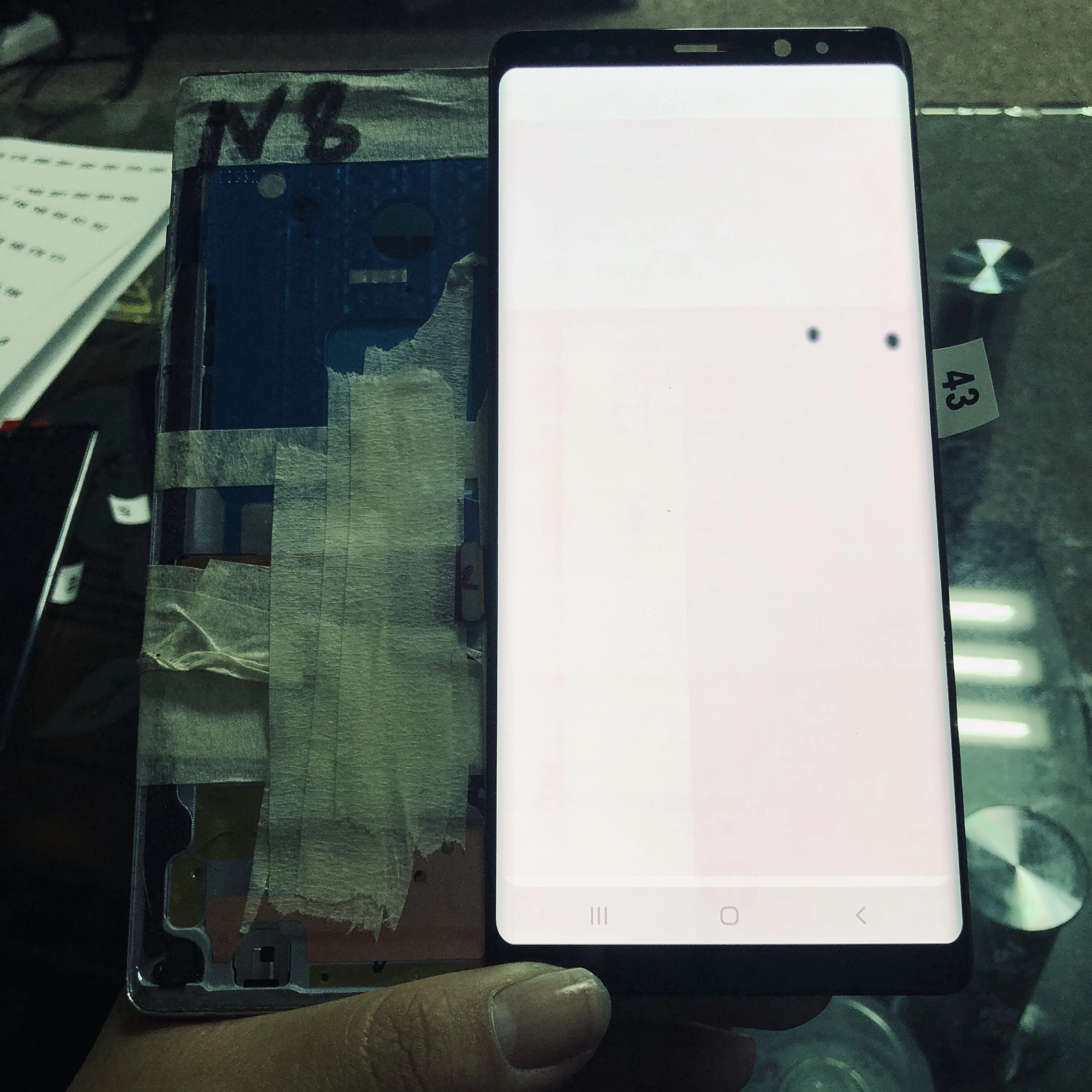Без рамки супер Amoled ЖК-дисплей для samsung Galaxy S8 G950 G950F + сенсорный экран оцифровать с