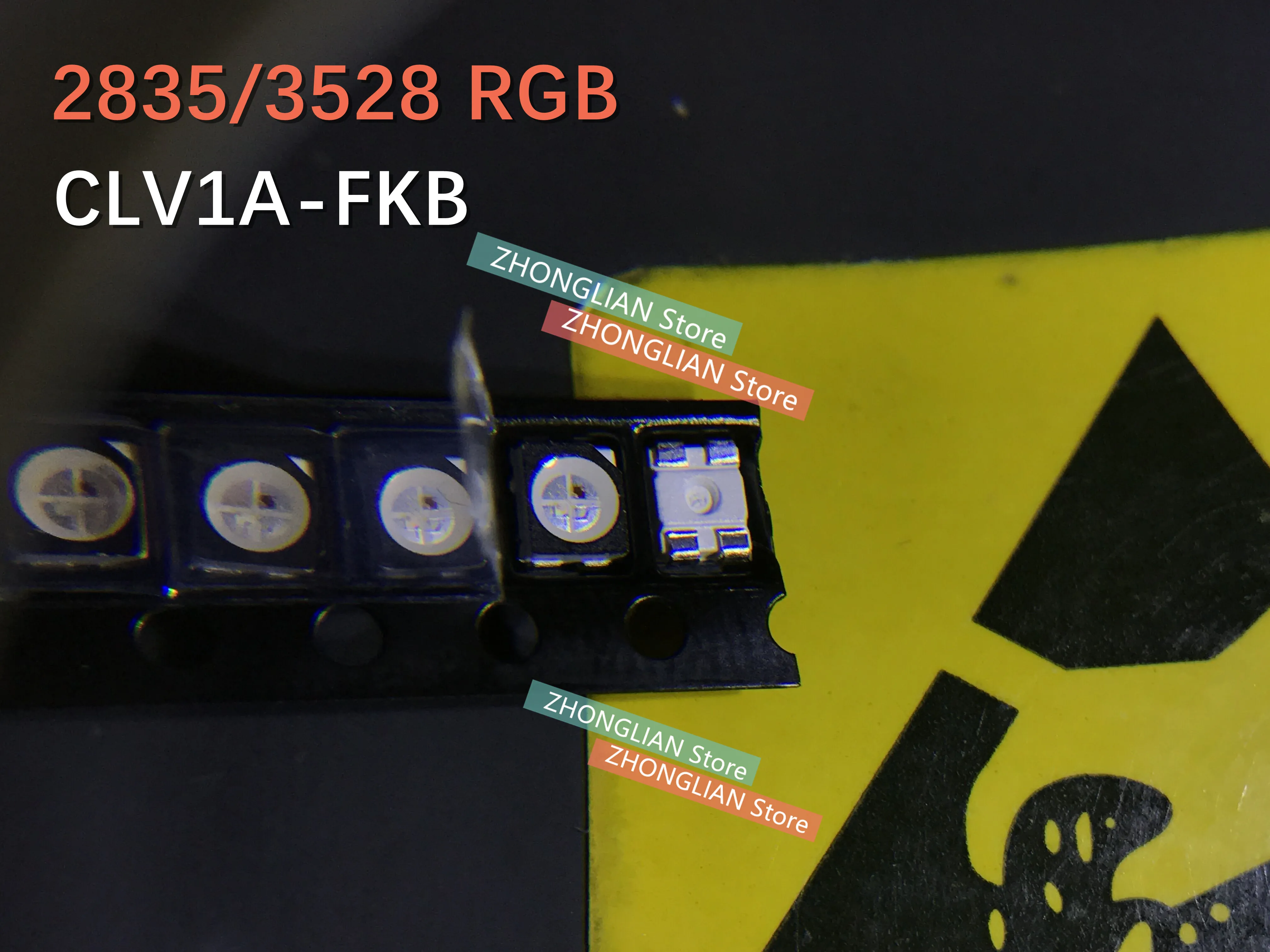 

50PCS/Lot For Cree led CV1A-FKB CLV1A 2835 3528 RGB SMD LED lamp beads seven RGB color CLV1A-FKB-KMG-B84-00 CLV1A-FKB-KMG